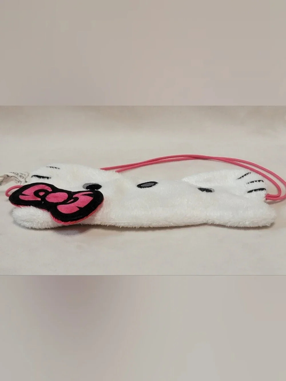 SUPER RARE 2011 Hello Kitty x Loungefly zombie sleep mask Hot Topic Sanrio